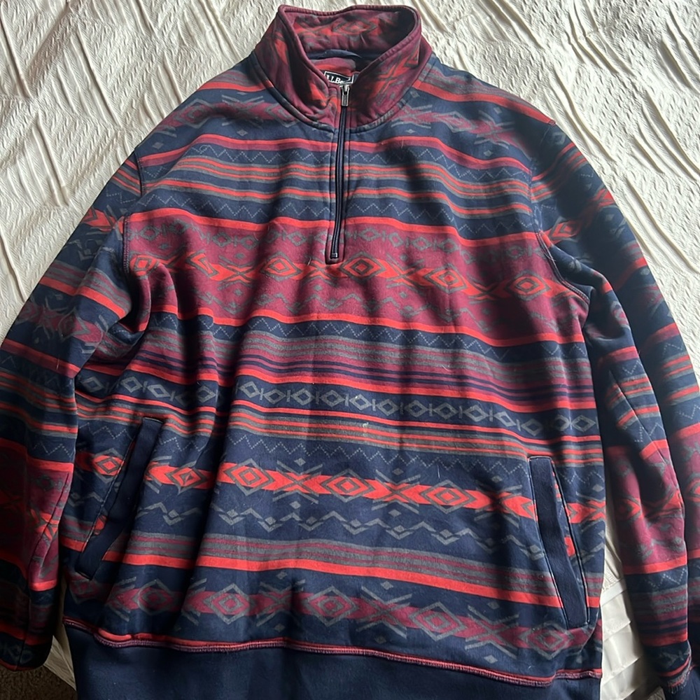 L.L.Bean quarter zip